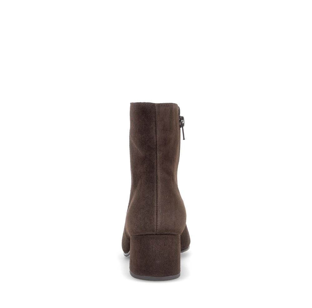Gabor Brown Suede Ankle Boot|803601003