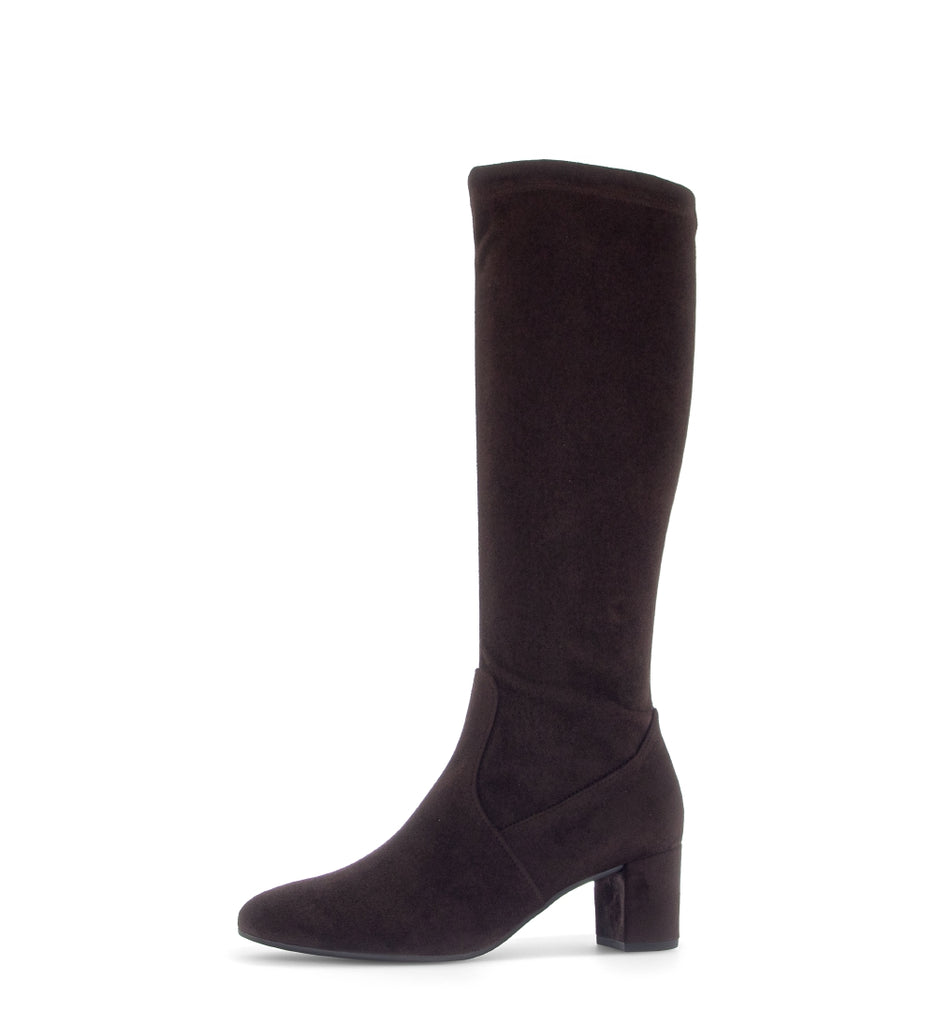 Gabor Dark Brown Knee High Boot|803705002