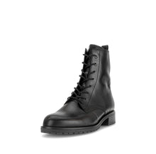 Load image into Gallery viewer, Gabor Black Leather Laced Ankle Boot|803902001
