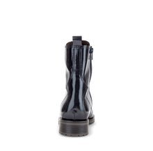 Load image into Gallery viewer, Gabor Navy Patent Laced Ankle Boot|803902004
