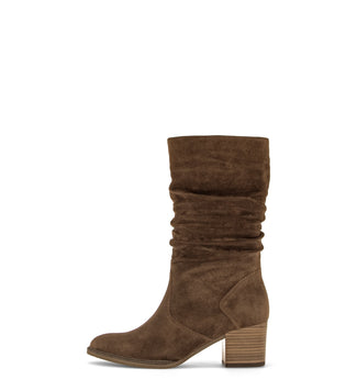 Gabor Brown Suede Mid Ankle Boot|804102002