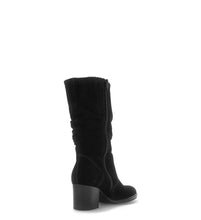 Load image into Gallery viewer, Gabor Black Suede Mid Ankle Boot|804102003
