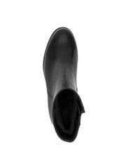 Load image into Gallery viewer, Gabor Black Leather Wedge Ankle Boot|804501004
