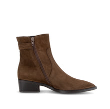 Load image into Gallery viewer, Gabor Brown Suede Pointy Ankle Boot|806202005
