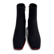 Load image into Gallery viewer, Gioseppo Black Sock Ankle Boot|80683BK
