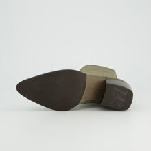 Load image into Gallery viewer, Paul Green Olive Green Suede Ankle Boot|8075070
