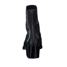 Load image into Gallery viewer, Paul Green Black Leather Ankle Boot|8075000
