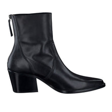 Load image into Gallery viewer, Paul Green Black Leather Ankle Boot|8075000
