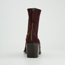 Load image into Gallery viewer, Paul Green Barolo Red Suede Ankle Boot|8075071

