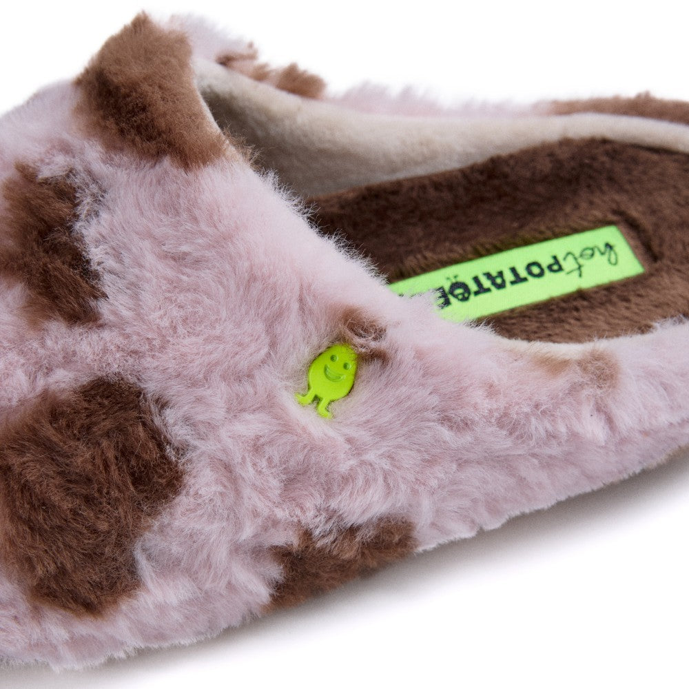 Hot Potatoe Animal Print Slipper|80850PK