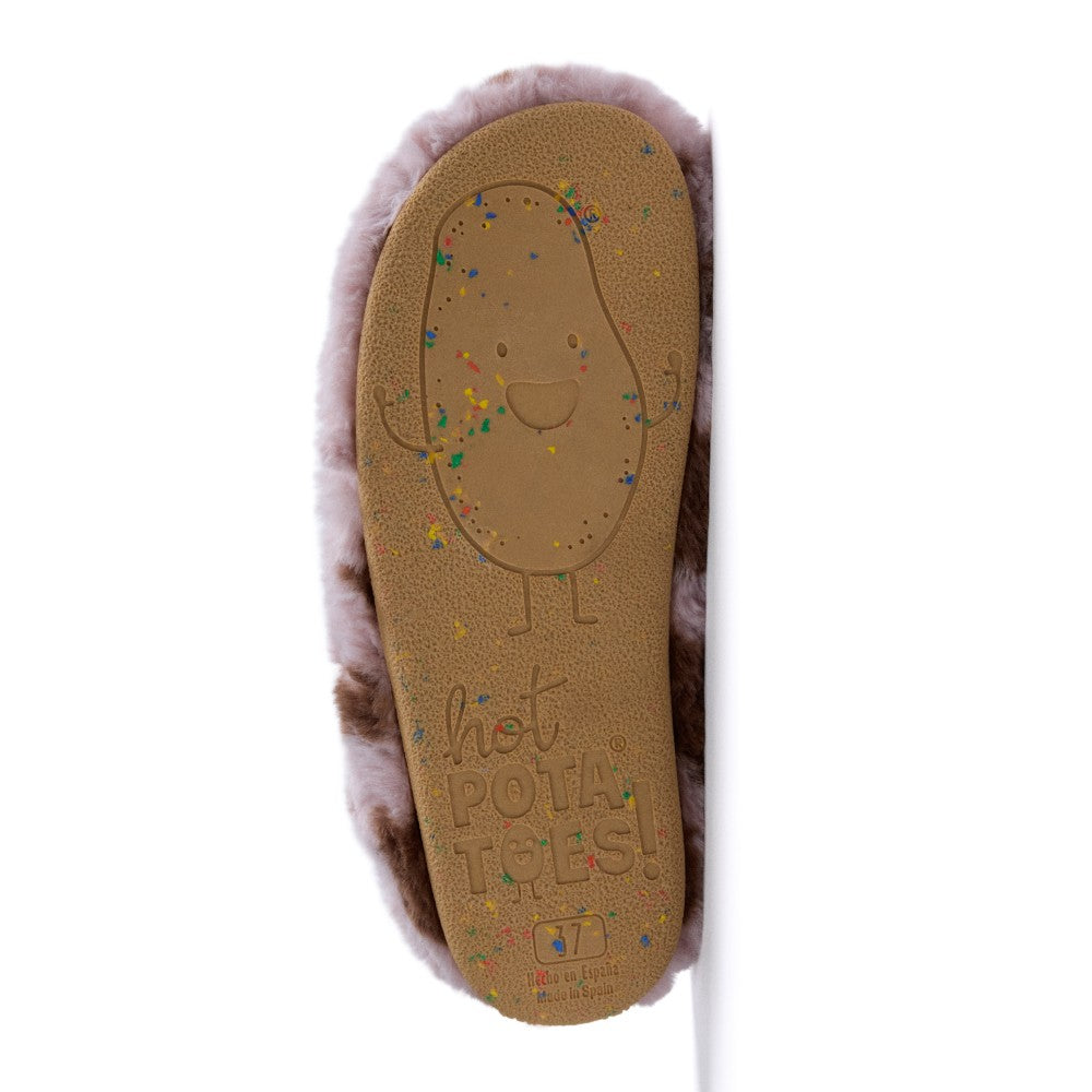 Hot Potatoe Animal Print Slipper|80850PK