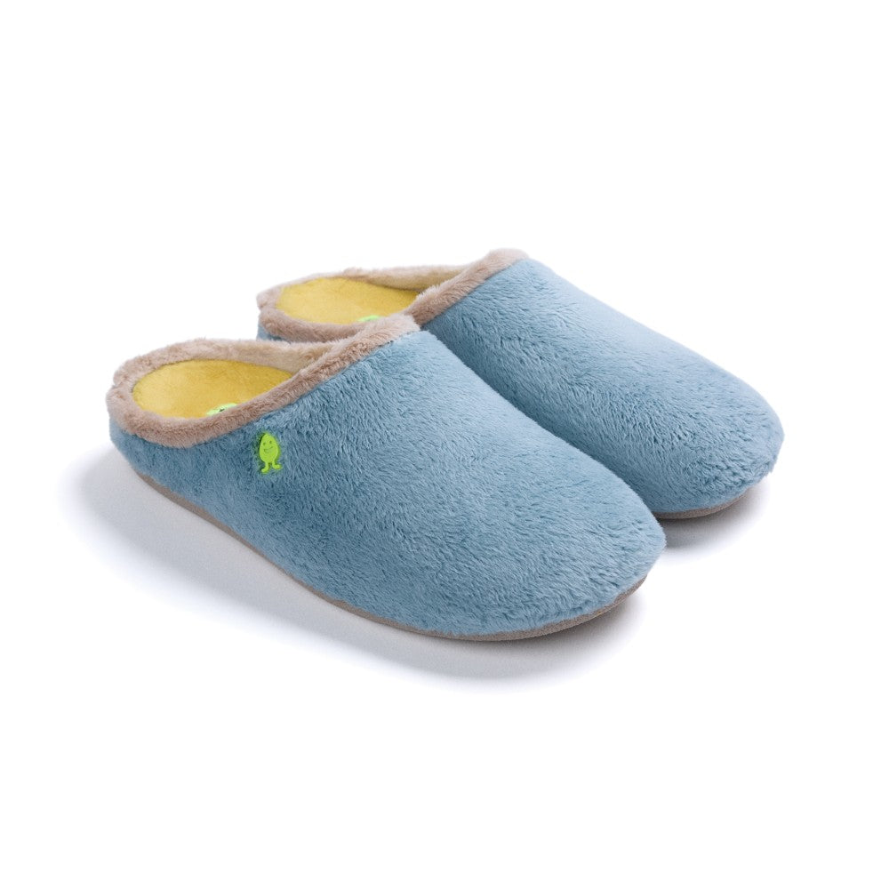 Hot Potatoe Blue Fur Slipper|80884BLU