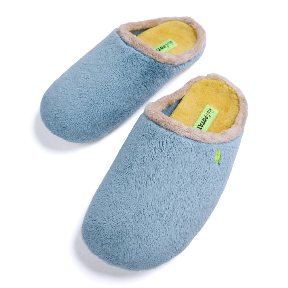 Hot Potatoe Blue Fur Slipper|80884BLU