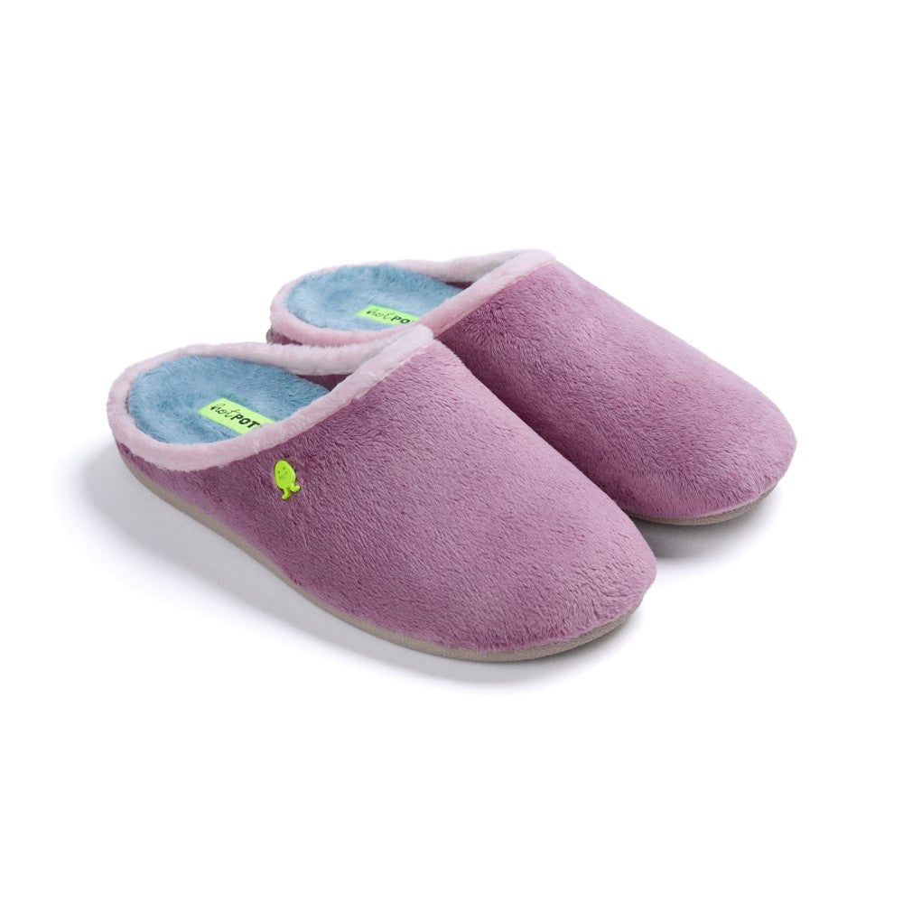 Hot Potatoe Lilac Fur Slipper|80884PK