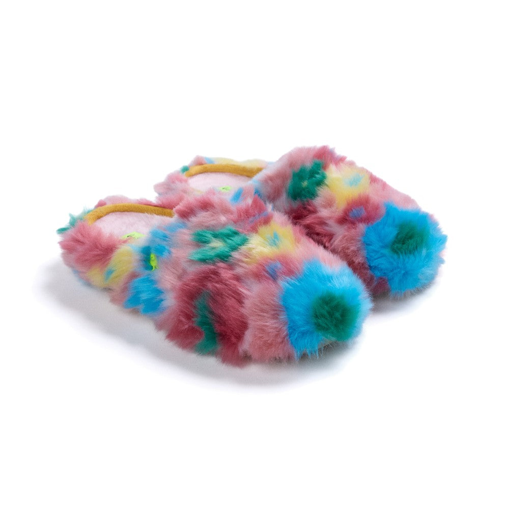 Hot Potatoe Fur Rainbow Slipper|80934MU