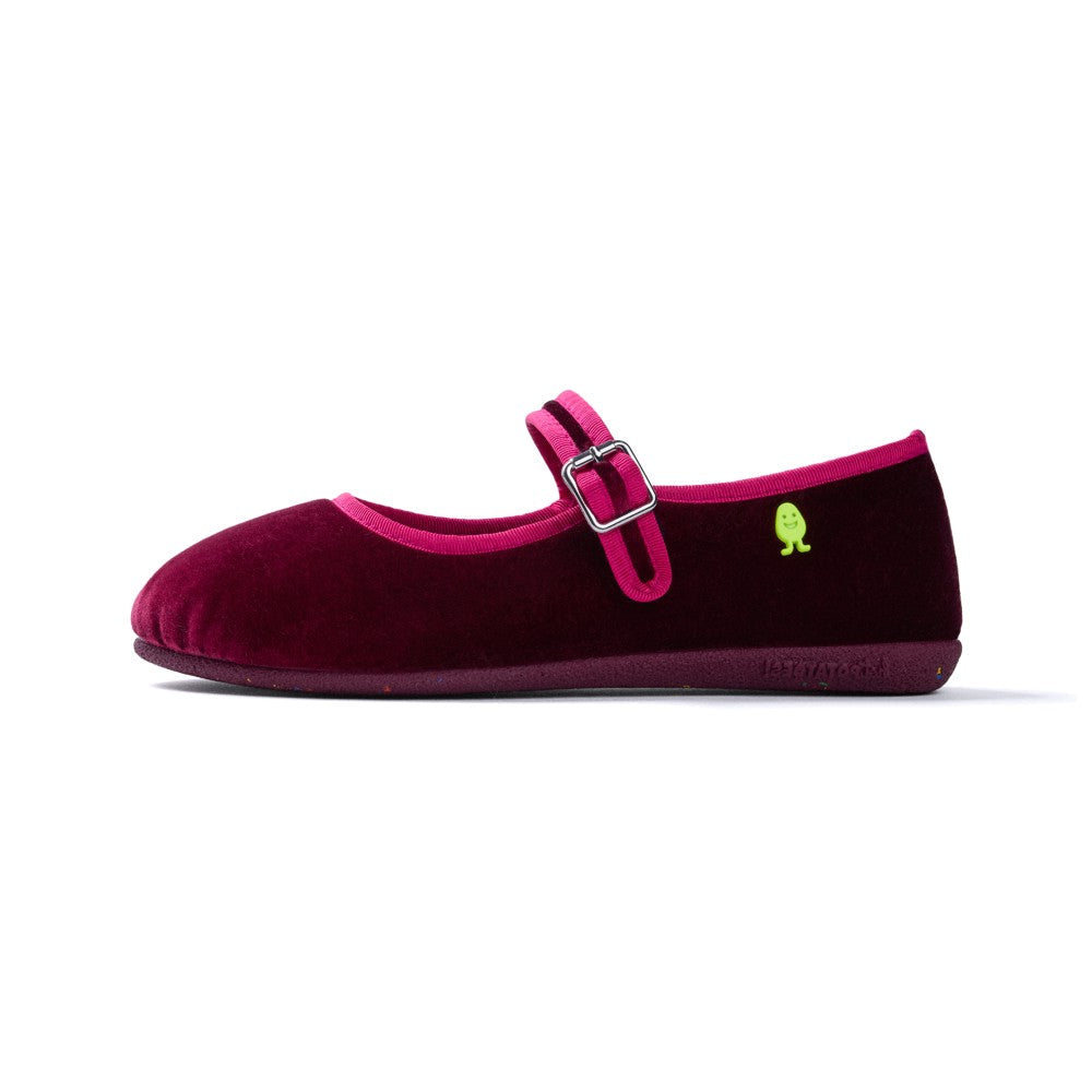 Hot Potatoe Burgundy Mary Jane Slipper|80937BU