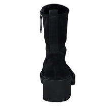Load image into Gallery viewer, Paul Green Black Suede Ankle Boot|8133010
