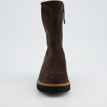 Load image into Gallery viewer, Paul Green Dark Brown Suede Ankle Boot|8133040
