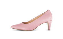 Load image into Gallery viewer, Pink high-heeled shoe on a white background
