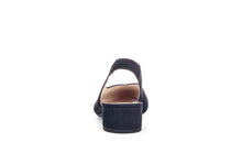 Load image into Gallery viewer, Gabor Navy Suede Sling Back|8152016
