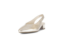 Load image into Gallery viewer, Gabor Light Gold Sling Back |8152062

