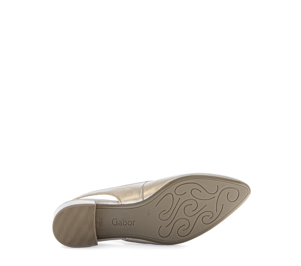 Gabor Light Gold Sling Back |8152062