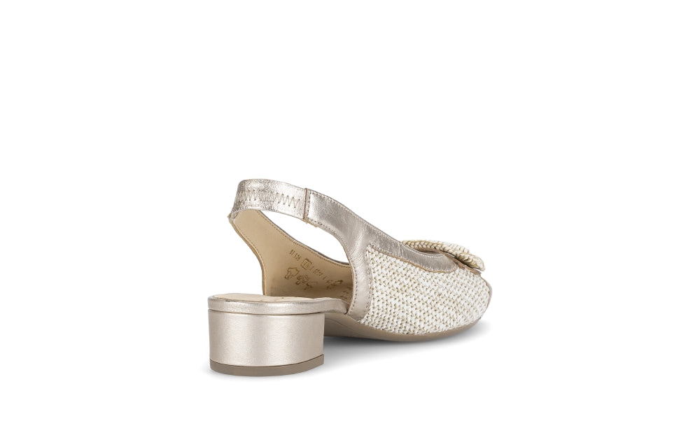 Gabor Gold Sling Back|8152642