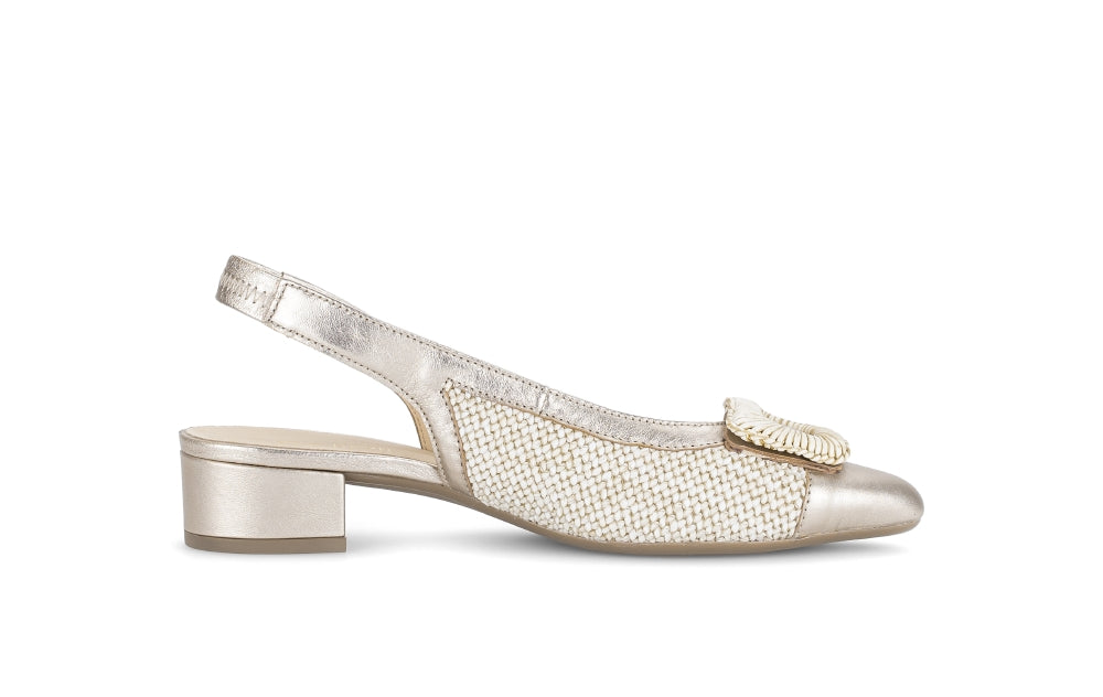 Gabor Gold Sling Back|8152642