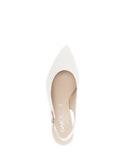 Load image into Gallery viewer, Gabor White Pearl Sling Back|8159061
