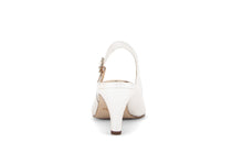 Load image into Gallery viewer, Gabor White Pearl Sling Back|8159061

