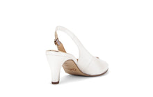 Load image into Gallery viewer, Gabor White Pearl Sling Back|8159061

