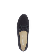 Load image into Gallery viewer, Gabor Navy Suede Comfort Loafer|8241646
