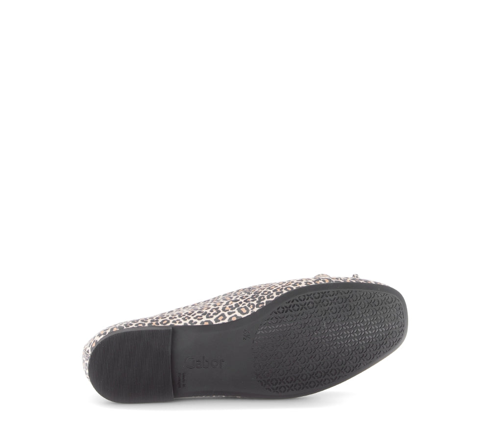 Gabor Leo Print Flat Ballerina |8261180
