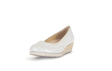 Load image into Gallery viewer, Gabor Lizard Effect Wedge Pump|8264180
