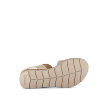 Load image into Gallery viewer, Gabor Gold Wedge Sandal|8270682
