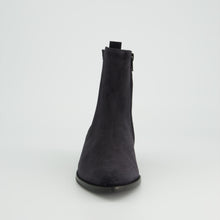Load image into Gallery viewer, Paul Green Navy Suede Ankle Boot|8271074
