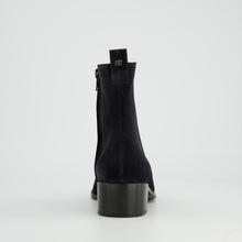Load image into Gallery viewer, Paul Green Navy Suede Ankle Boot|8271074
