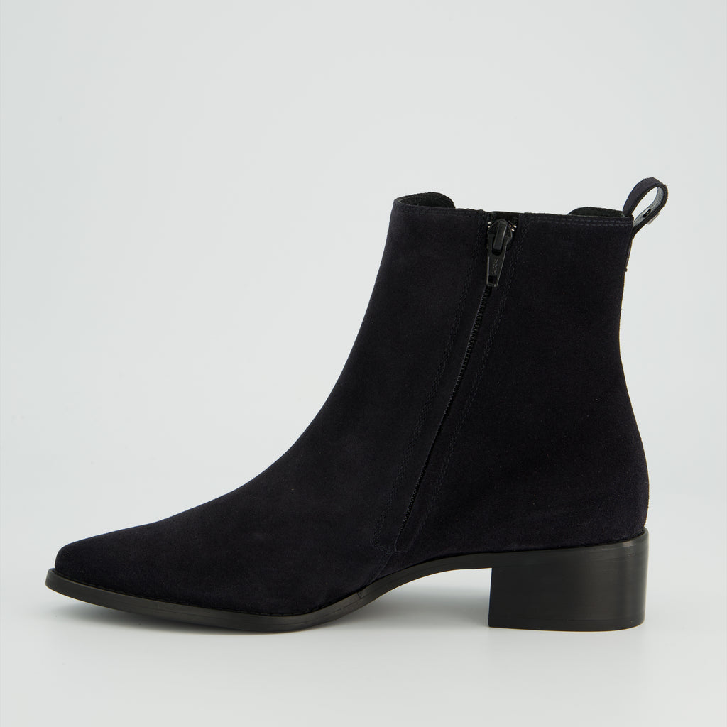 Paul Green Navy Suede Ankle Boot|8271074
