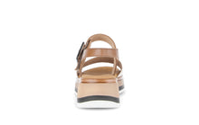 Load image into Gallery viewer, Gabor White and Tan Strap Sandal|8274452
