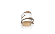 Load image into Gallery viewer, Gabor White Wedge Strap Sandal|8275050
