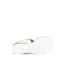 Load image into Gallery viewer, Gabor White Wedge Strap Sandal|8275050
