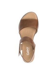 Load image into Gallery viewer, Gabor Brown Strap Sandal| 8275053
