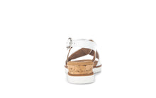 Load image into Gallery viewer, Gabor White Wedge Sandal|8275150
