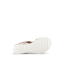 Load image into Gallery viewer, Gabor Light Gold Wedge Sandal|8275182
