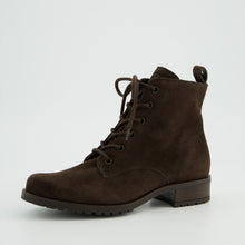 Load image into Gallery viewer, Paul Green Dark Brown Suede Ankle Boot|8280041
