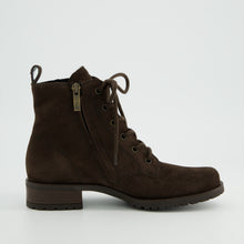 Load image into Gallery viewer, Paul Green Dark Brown Suede Ankle Boot|8280041
