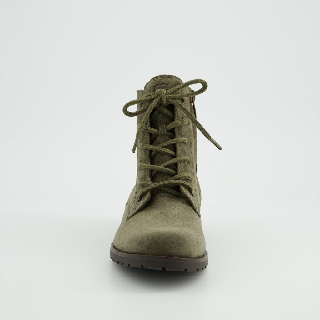 Paul Green Green Suede laced Ankle Boot|8280042