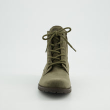 Load image into Gallery viewer, Paul Green Green Suede laced Ankle Boot|8280042
