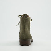Load image into Gallery viewer, Paul Green Green Suede laced Ankle Boot|8280042
