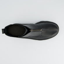 Load image into Gallery viewer, Paul Green Black Leather Ankle Boot|8287000

